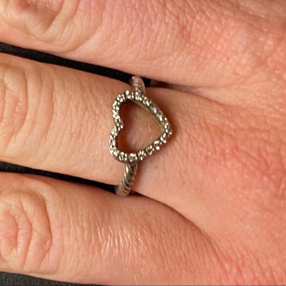 David yurman heart ring.